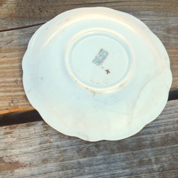 Antique Victorian Floral Bouquet Saucer Plate - Picture 2 of 5